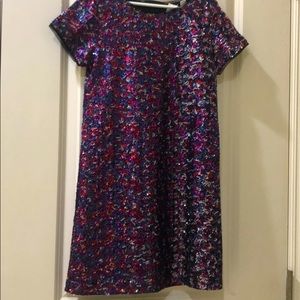 Party cute kids dress, sequenced, almost new